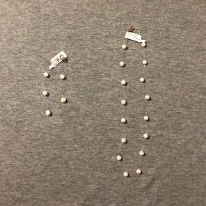 Pearl Necklace & Bracelet